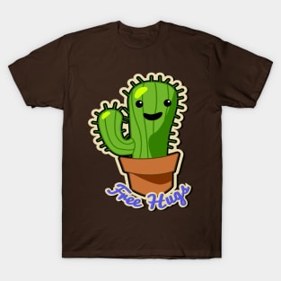 Free Hugs Cute Cactus T-Shirt